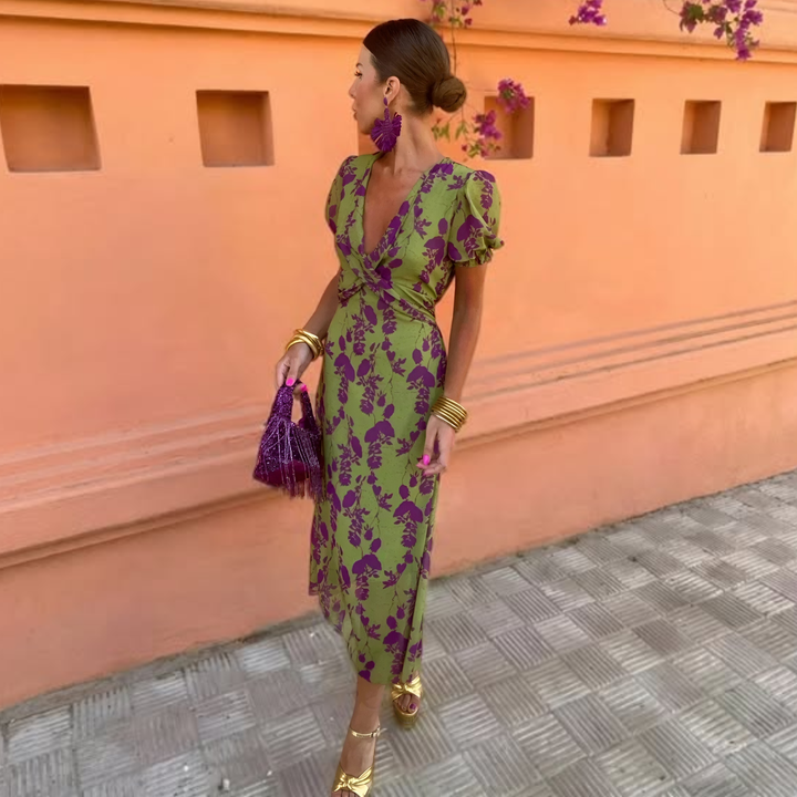 Andrea | Floral Spring Dress