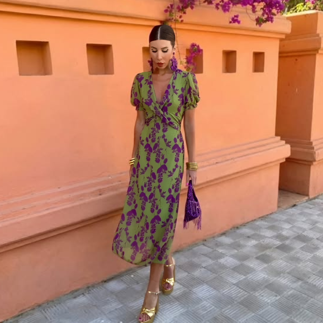 Andrea | Floral Spring Dress