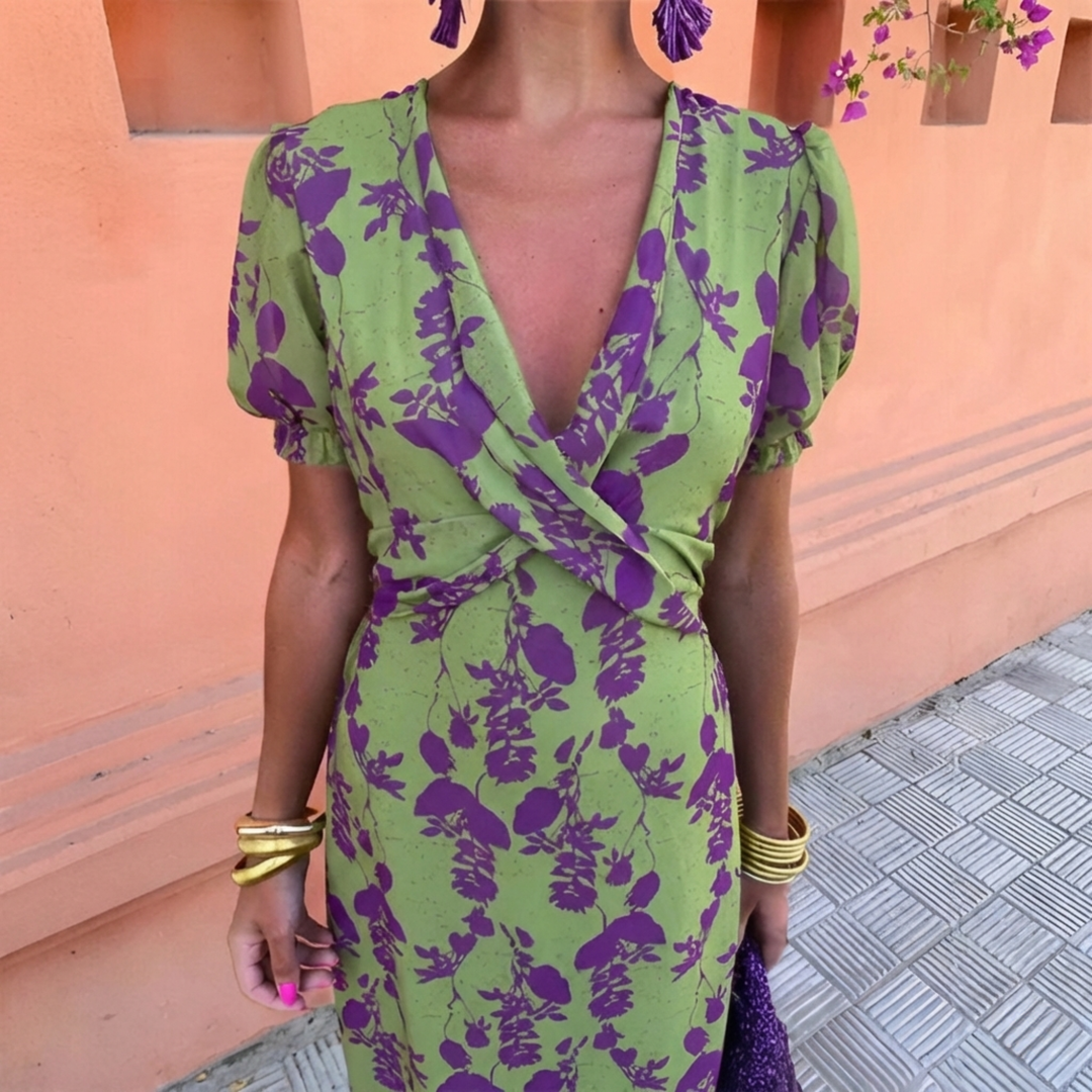 Andrea | Floral Spring Dress