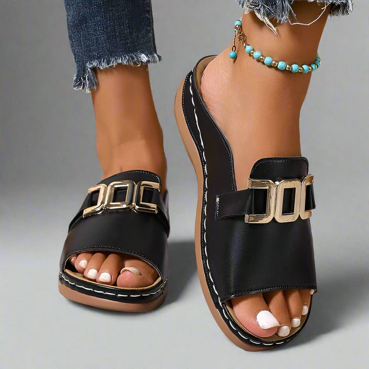 Elle - Cozy High-Heel Sandal