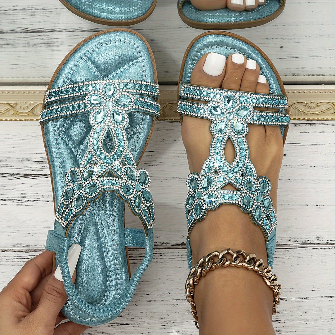 Maison – Crystal-Enhanced Orthopedic Sandals