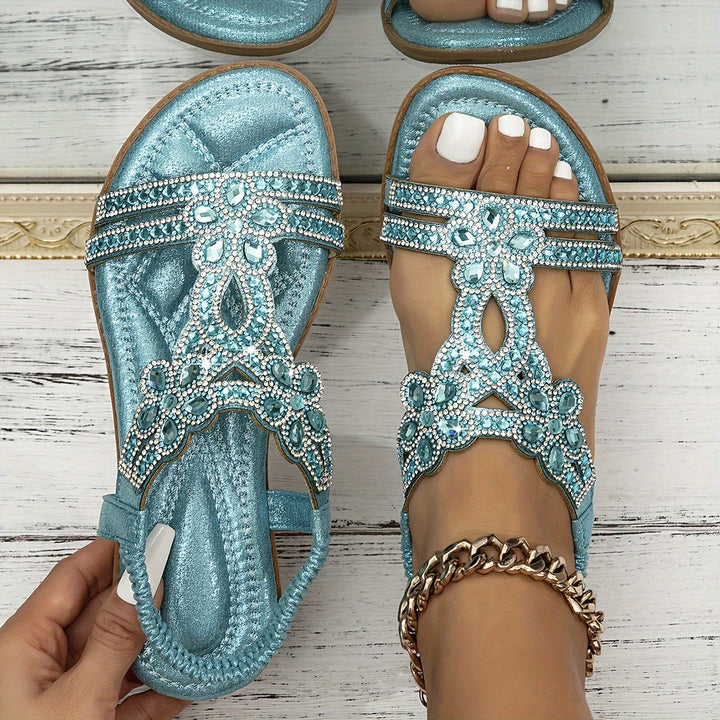 Maison – Crystal-Enhanced Orthopedic Sandals