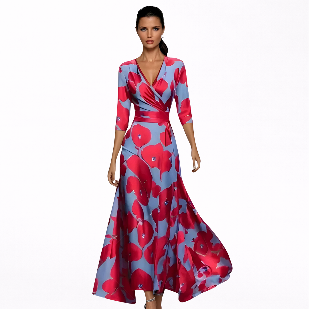 Emilia | Graceful Floral Maxi Dress