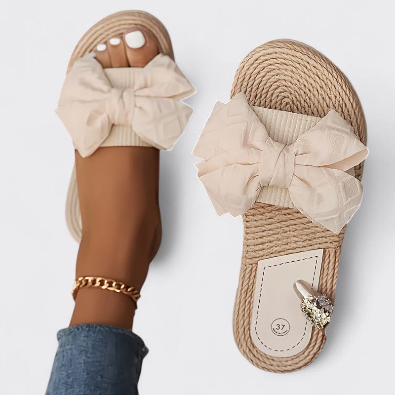 Revie - Elegant Grace Bow Sandals