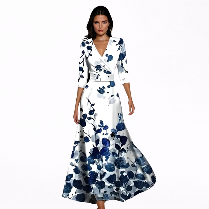 Emilia | Chic Floral Maxi Dress