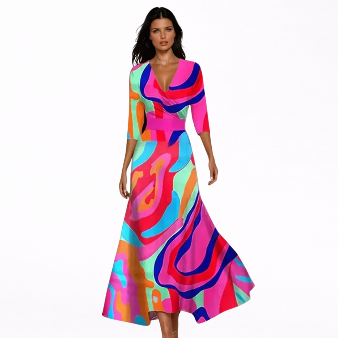 Emilia | Graceful Floral Maxi Dress