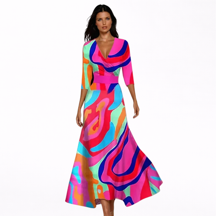 Emilia | Graceful Floral Maxi Dress