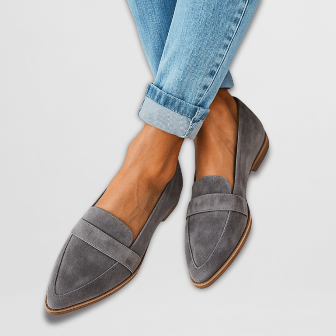 Helen | Plush Suede Orthopedic Slippers