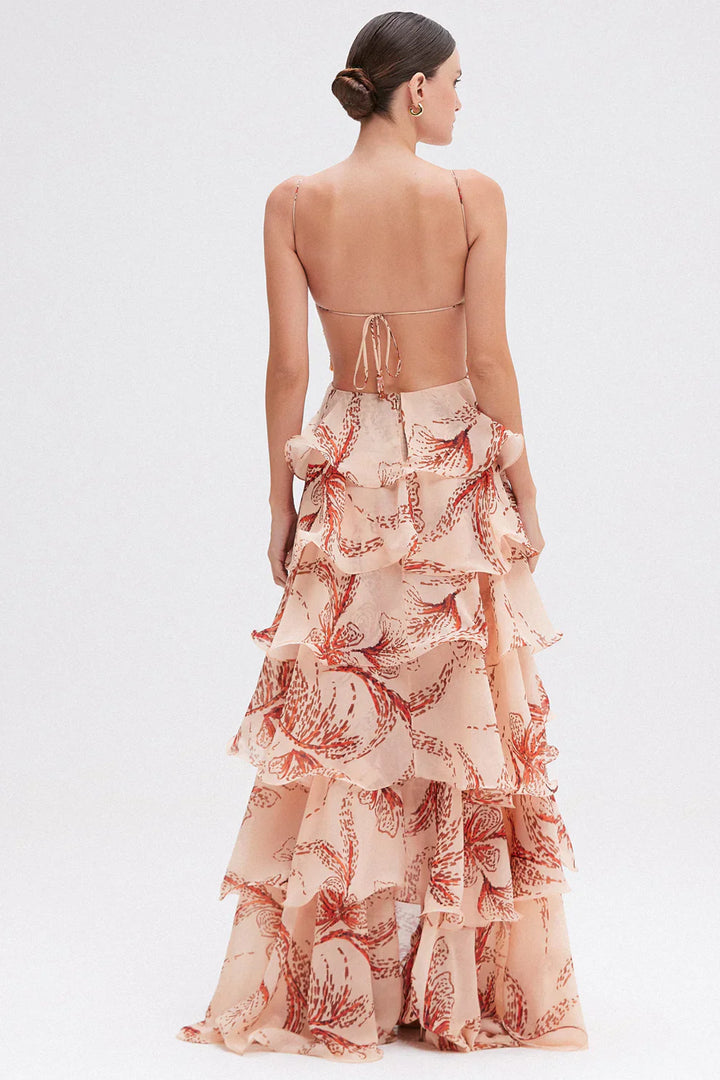 Nahia | Ruffled Detail Dress