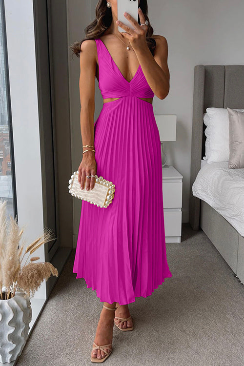 Bellezza Dress | Elegant Pleated Event Gown