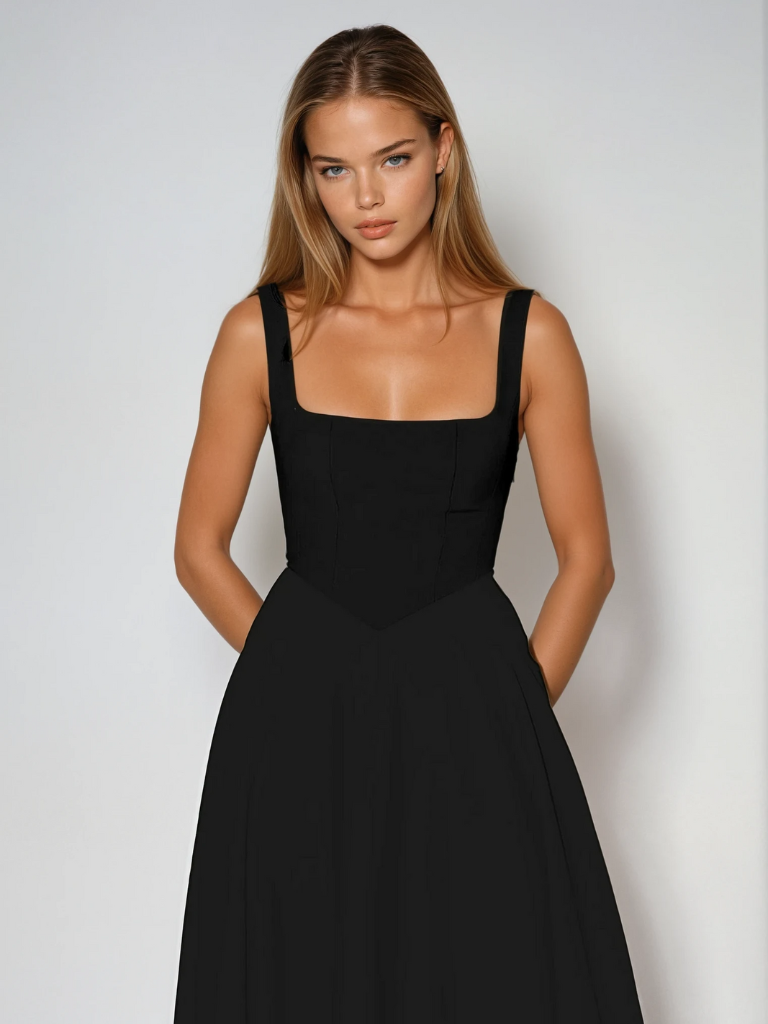 Graceful Scarlett Dress