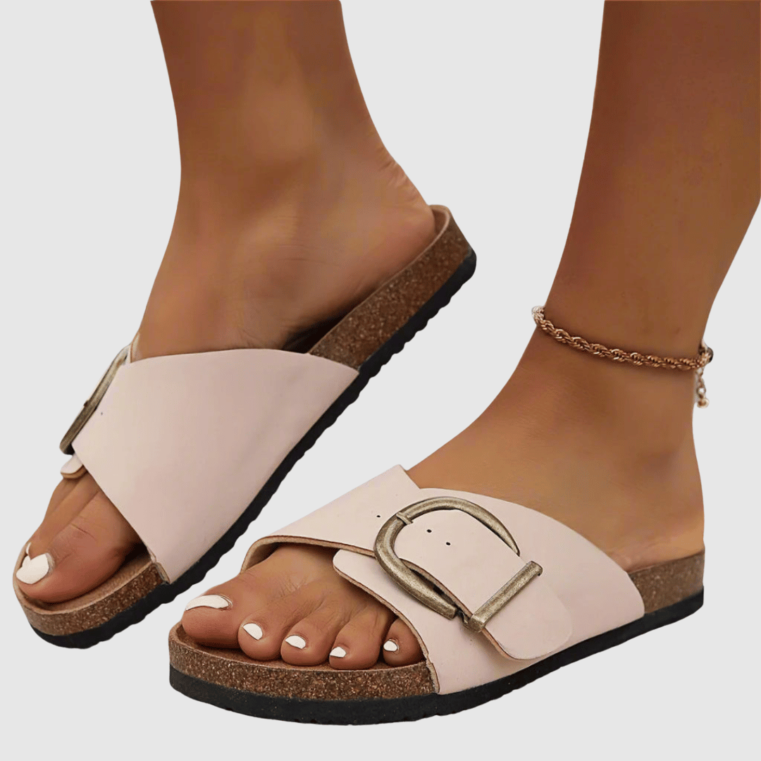 Theresa - Suede Orthopedic Sandals