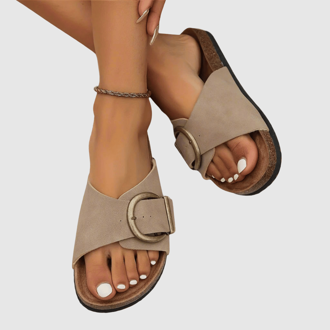 Theresa - Suede Orthopedic Sandals