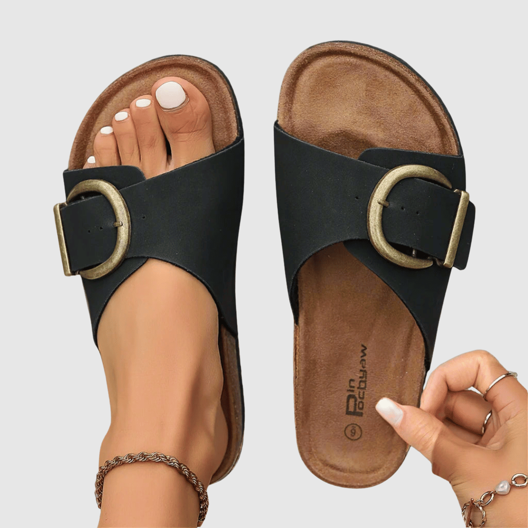 Theresa - Suede Orthopedic Sandals