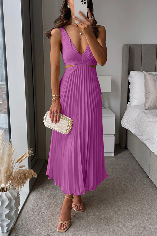 Bellezza Dress | Elegant Pleated Event Gown