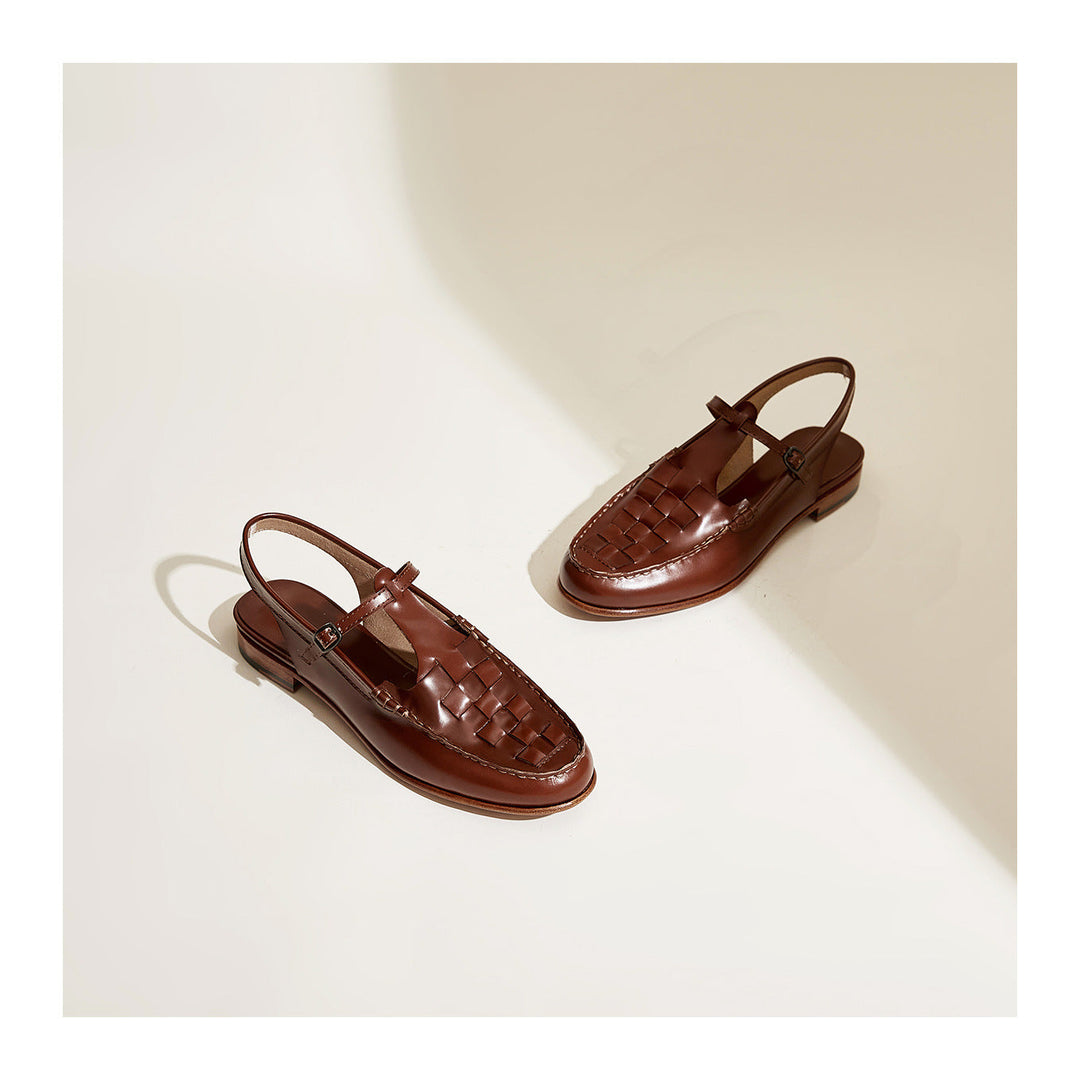 Carol - Woven Charm Sandals