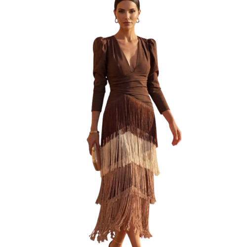 Sofía | Tassel-Embellished Dress