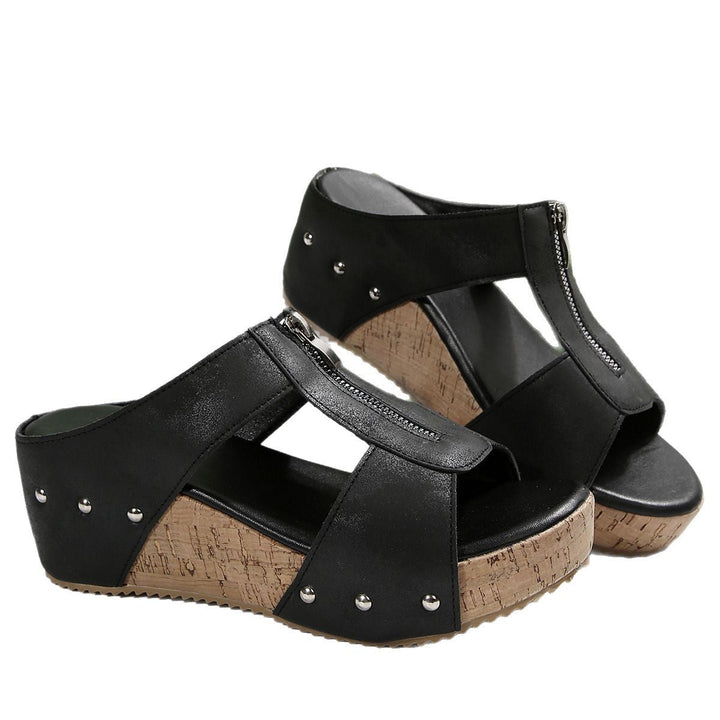 Gigi - Chic Wedge Sandals